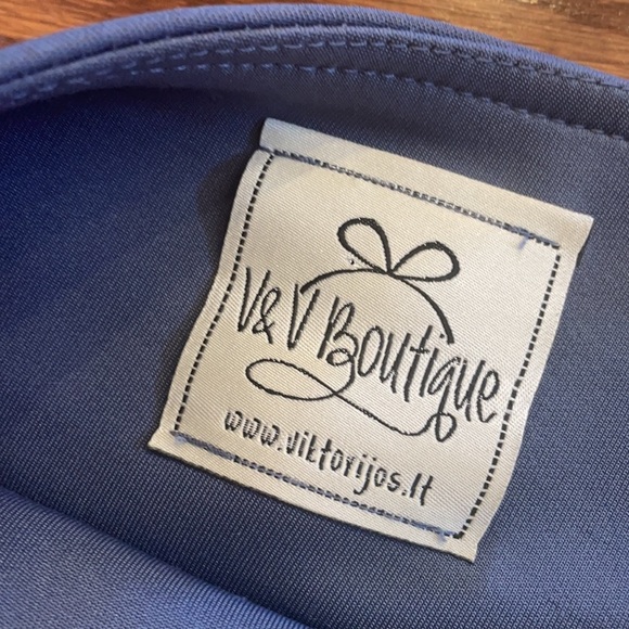 NWOT LITHUANIAN DESIGNER V&V BOUTIQUE women’s shorts bodycon dressy size JM - Picture 7 of 15